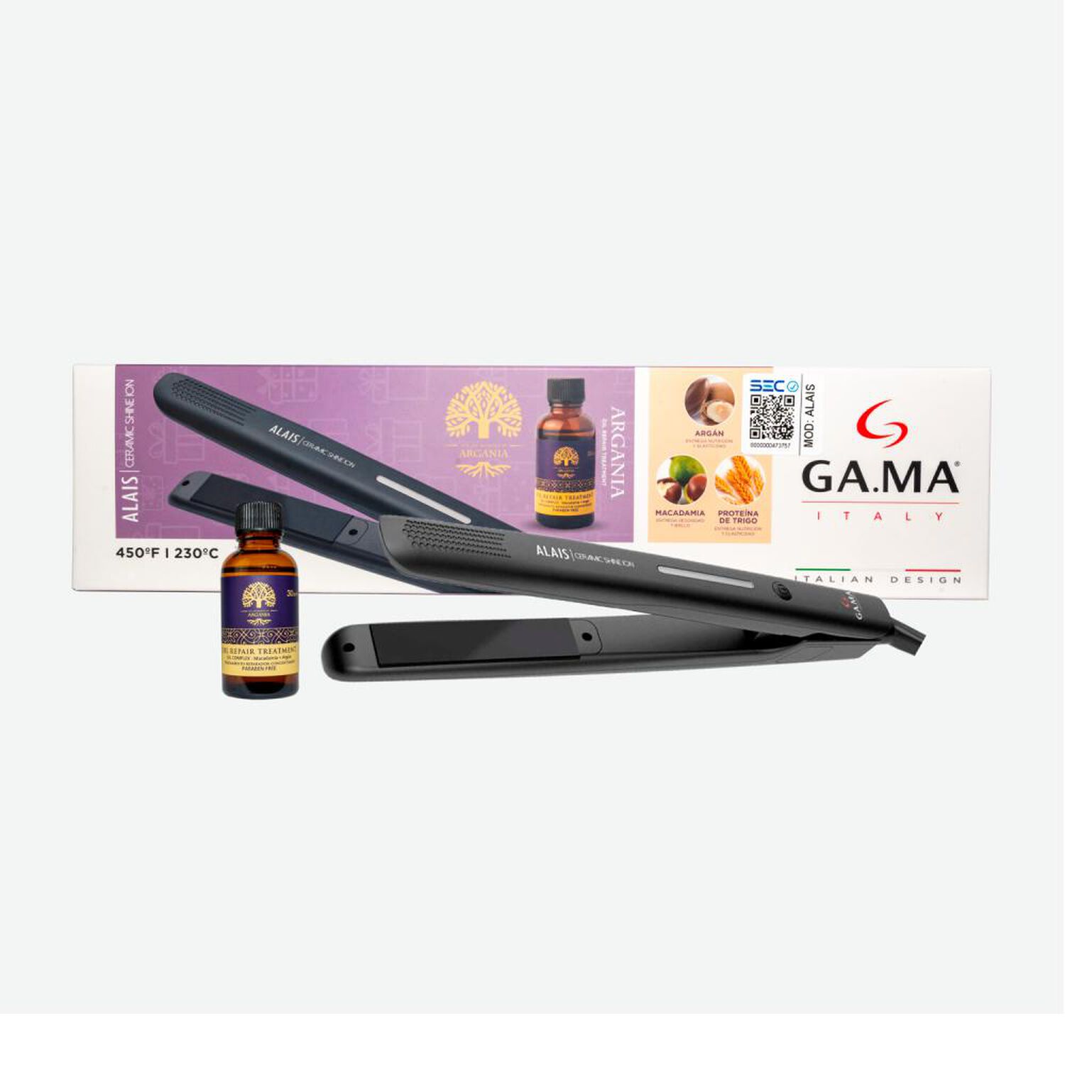 Pack Alisador Ceramic + Aceite Gama image number 0.0