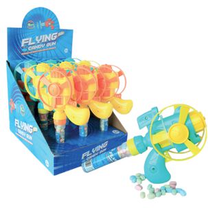 Pack 9 Juguetes + Dulce Sorpresa Cumpleaños Flying Candy Gun