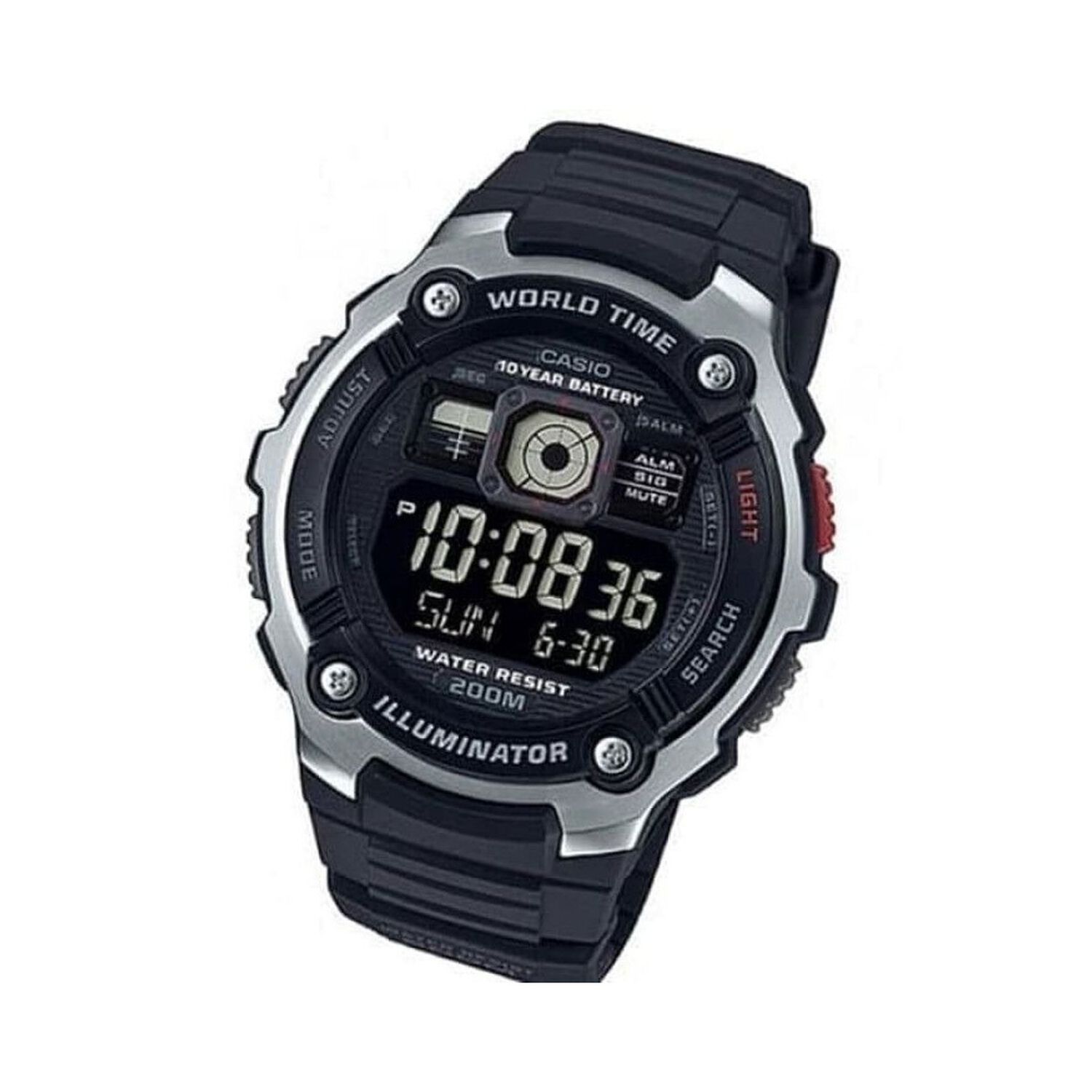 Reloj De Hombre Casio Black Ae-2000w-1bvdf image number 1.0