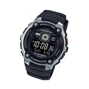 Reloj De Hombre Casio Black Ae-2000w-1bvdf