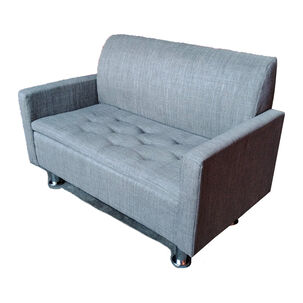 Mini Sill&oacute;n Ba&uacute;l Hvm Gris Claro