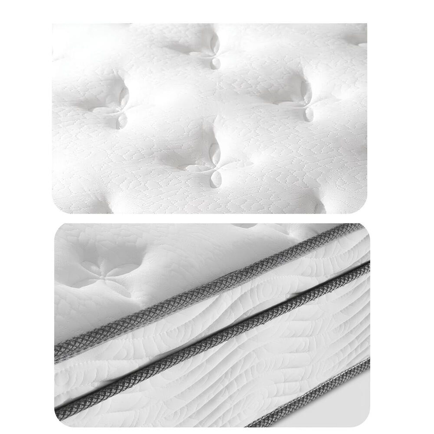 Colch&oacute;n King Comprimido Nube Pocket 180x200x30cm Lubabycas image number 3.0