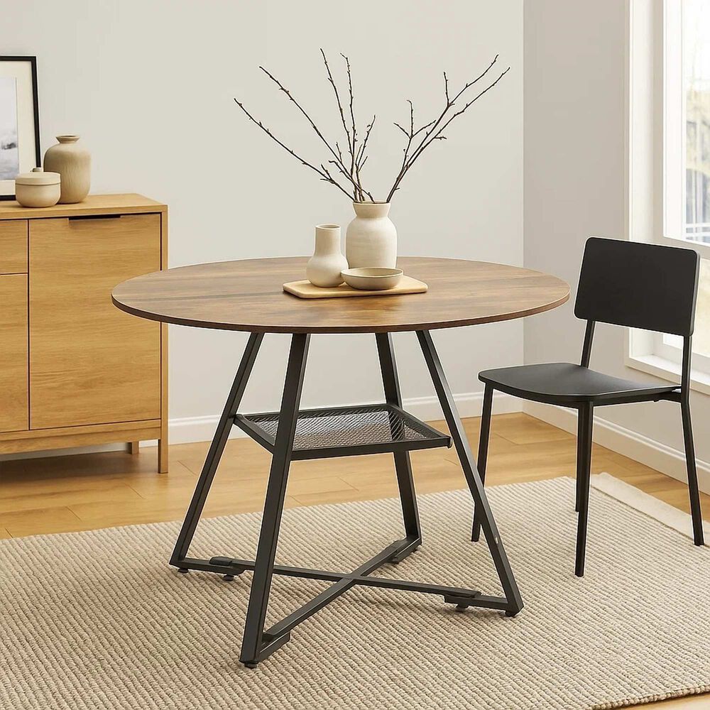 Mesa De Comedor Redonda Estilo Industrial T&ouml;rn image number 9.0