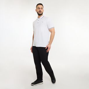 Polera Manga Corta Piqu&eacute; Hombre Az Black