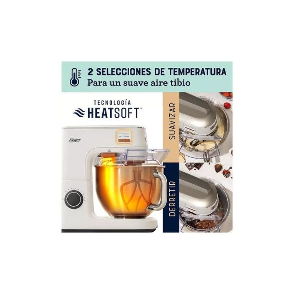 Batidora Planetaria Oster Con Tecnología Heatsoft Fpstsmpl4w Original image number 5.0