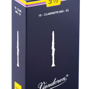 Cajas De Cañas Clarinete Mib Tradicional N3.5 Vandoren
