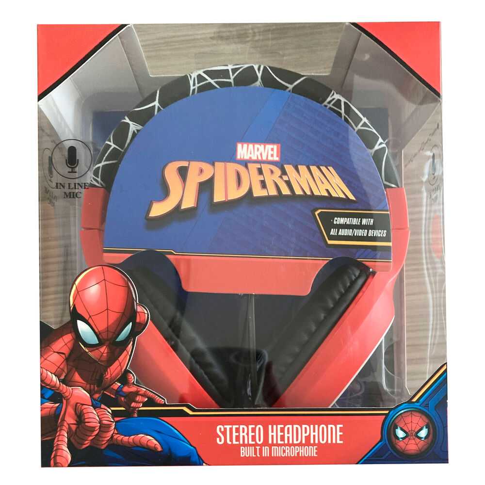 Audífono Estéreo Con Micrófono Incorporado Spider-man image number 4.0