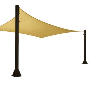 Malla Red De Parasol De Jardín Toldo Protección Uv Solar 6x4