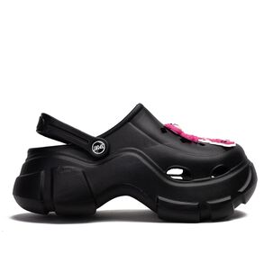 Sandalia Mujer Negro Nilda Ap&oacute;stol