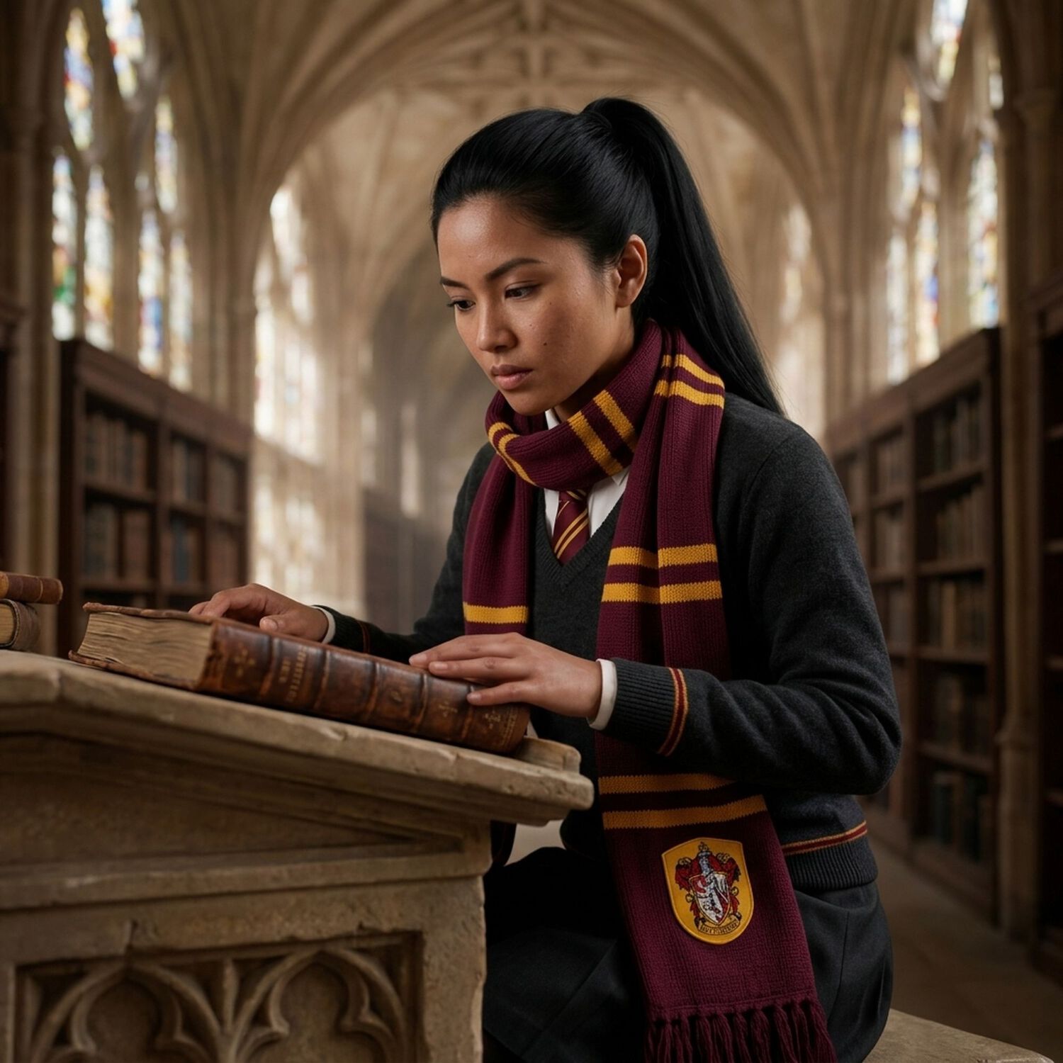 Bufanda Xl Cosplay Harry Potter image number 6.0