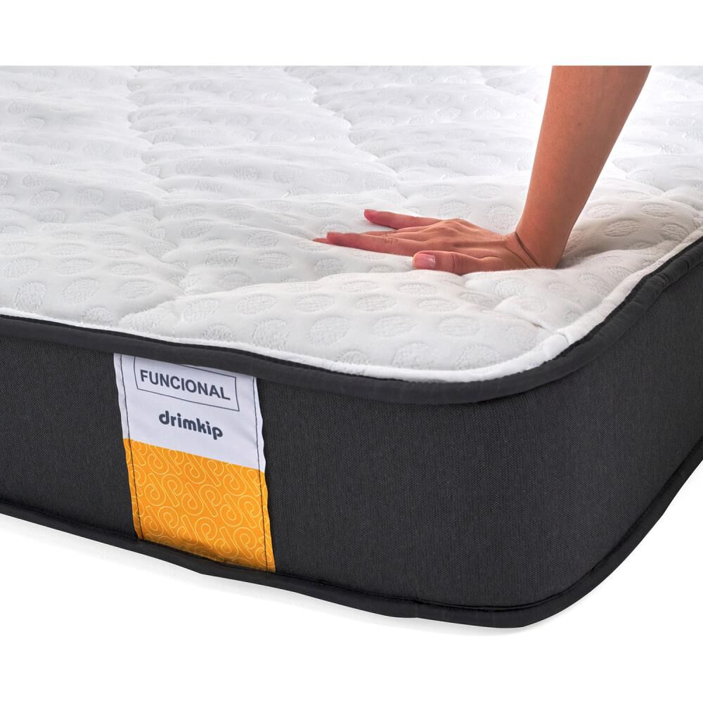 Cama Europea Drimkip Funcional / Queen / Base Dividida + Respaldo image number 2.0