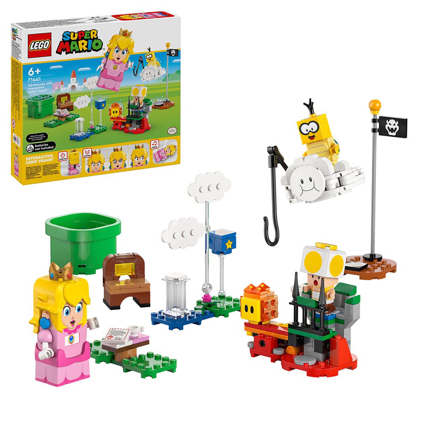 Lego Super Mario - Aventuras Interactivas Con Peach - 71441 image number 0.0