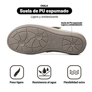 Sandalias Casual Mujer Plataforma Cuña Weide Js72