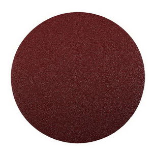Disco De Lija Con Velcro Grano 120 125 Mm / Rojo Oscuro