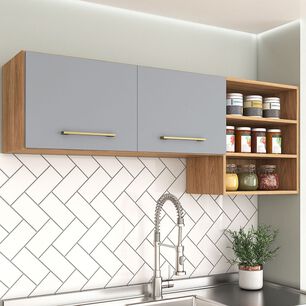 Mueble De Cocina Aereo Vekkahome Alba / 2 Puertas