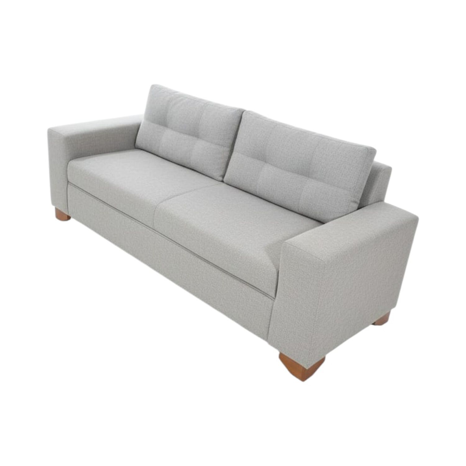 Sofa Paris Tres Cuerpos Lino Gris Claro image number 2.0