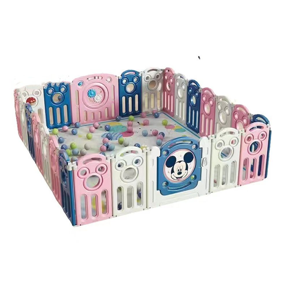 Corral 1.8*2.1m Rosado Con Alfombra Lubabycas image number 0.0