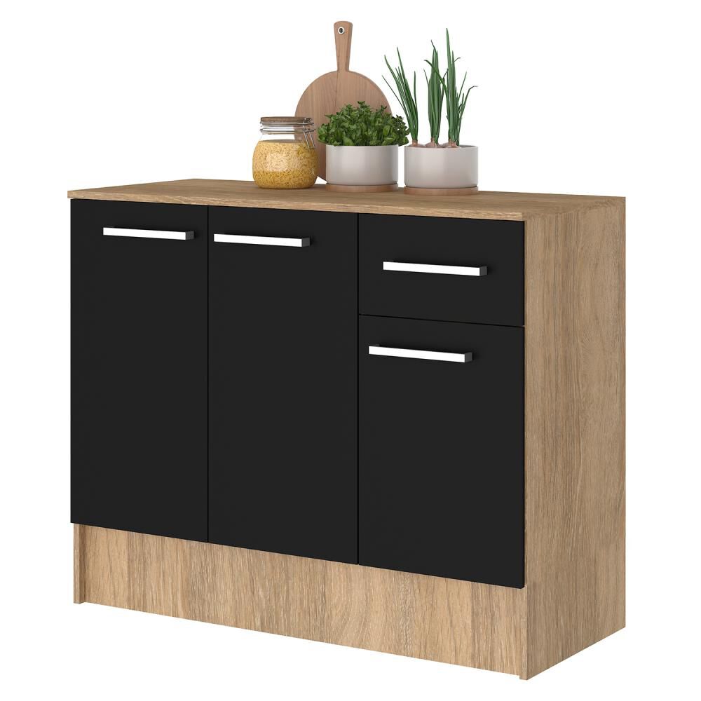 Mueble De Cocina Base Vekkahome Madri Grey image number 4.0