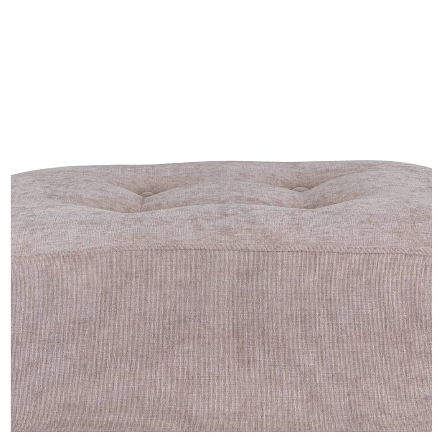 Pouf Petrum Beige Altea 62x42x42 Cm M&aacute;xima Design image number 3.0