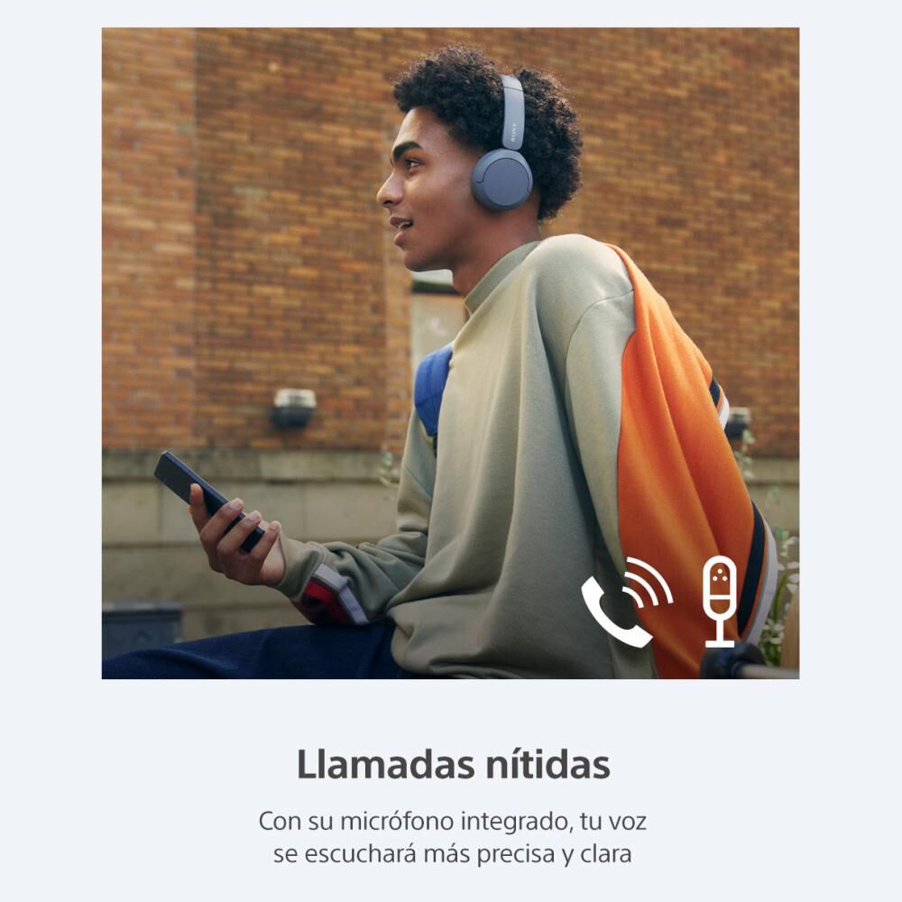 Audífonos Bluetooth Sony WH-CH520/LZ UC image number 3.0