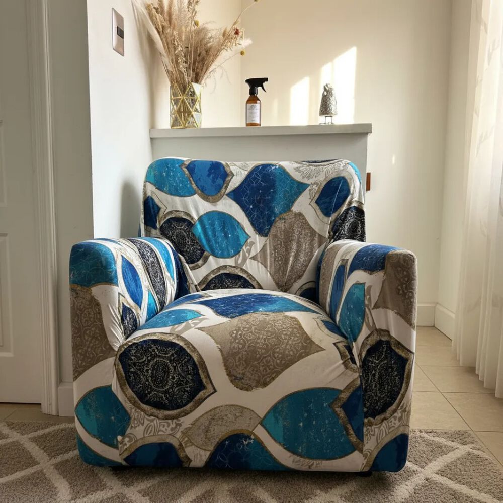 Funda De Sof&aacute; Estampada De 1 Cuerpo image number 0.0