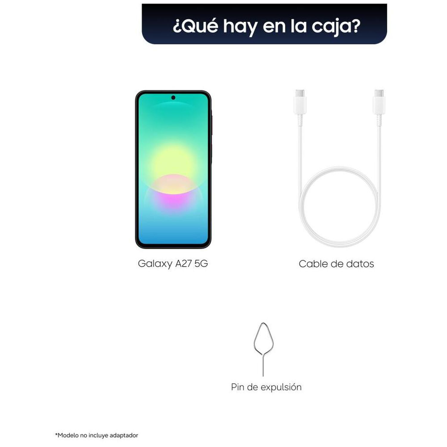 Smartphone Samsung Galaxy A27 / 5G / 256 GB / Black / Liberado image number 9.0