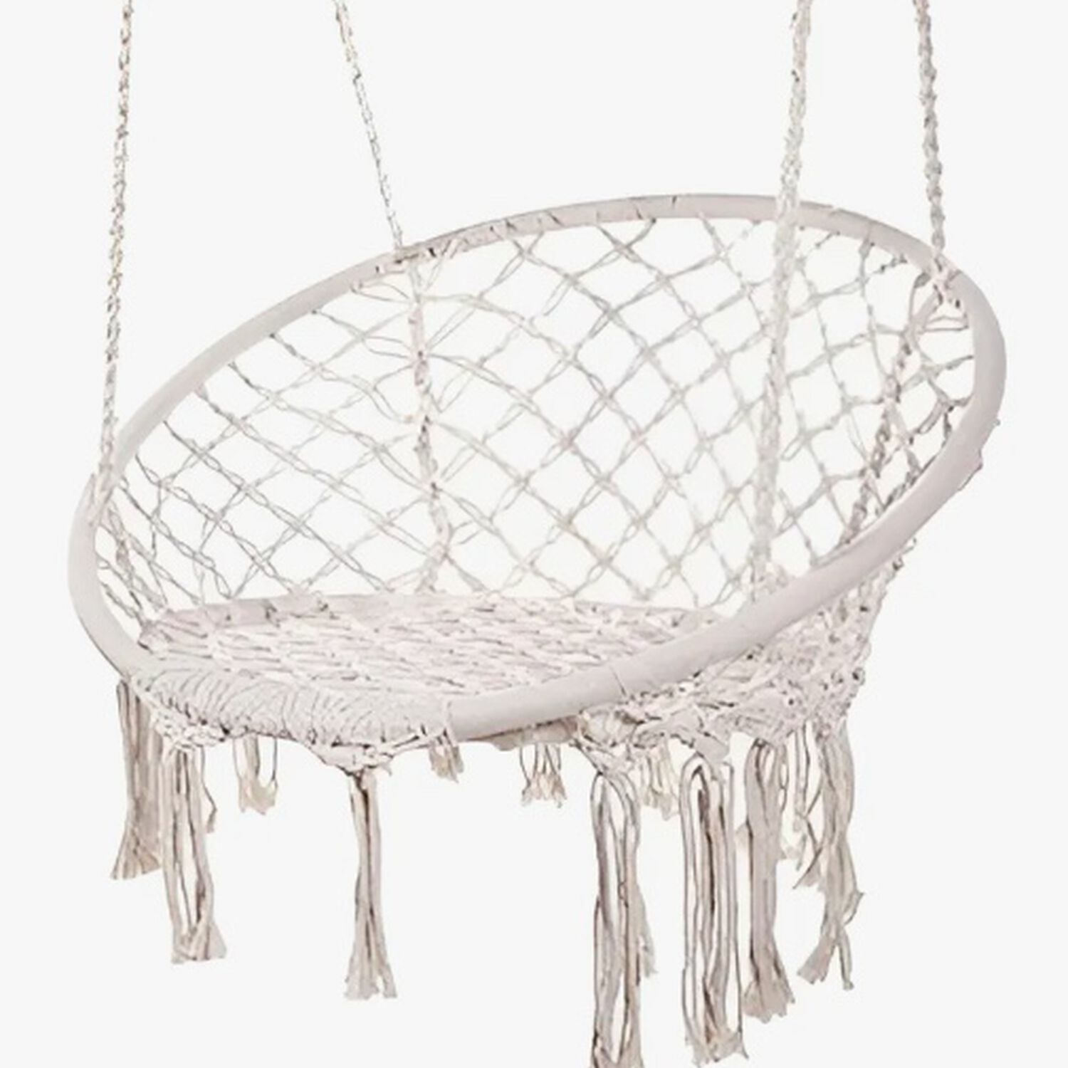Hamaca Silla Colgante De Macrame image number 0.0