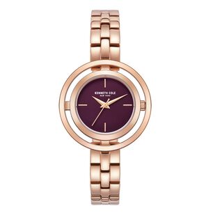 Reloj Kenneth Cole Kcwlg2237102 Dorado Mujer