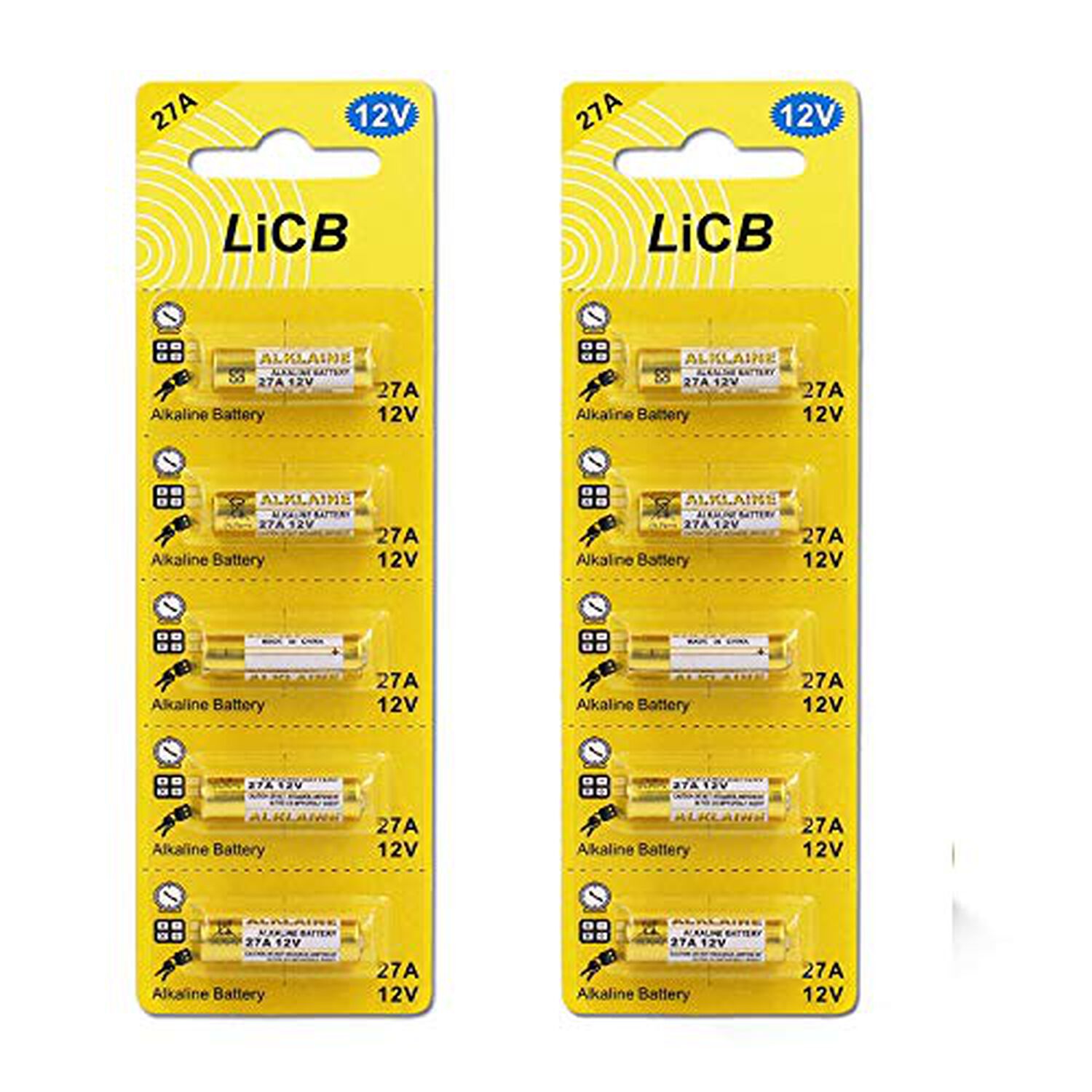 Pilas Para Controles Juguetes 27a 12v L828 Para Juguetes Controles Etc image number 0.0