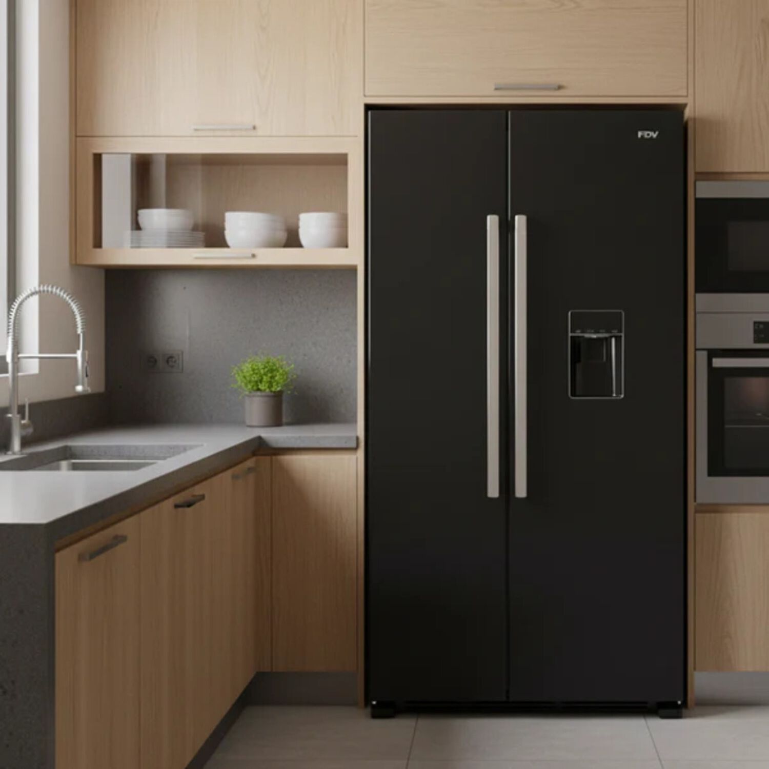 Refrigerador Side By Side 518 Lts Fdv Elite Black image number 3.0