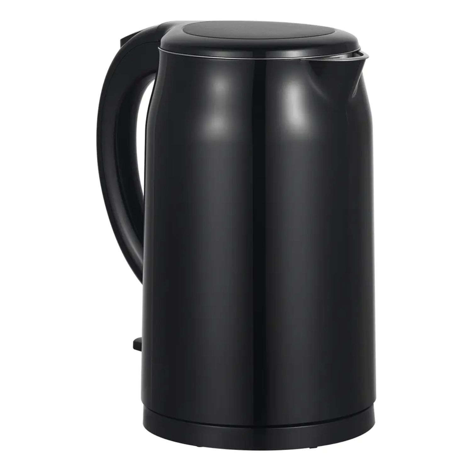 Hervidor El&eacute;ctrico 1.7l Doble Pared Acero Inox Negro - Ps image number 0.0
