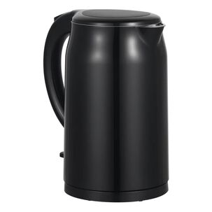 Hervidor El&eacute;ctrico 1.7l Doble Pared Acero Inox Negro - Ps