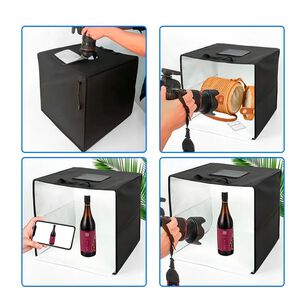 Caja De Estudio Fotogr&aacute;fico Port&aacute;til 30 X 30 Cm