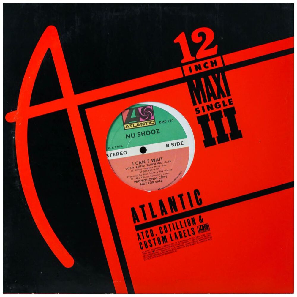 Nu Shooz - I Can't Wait | 12" Maxi Single Usado image number 1.0