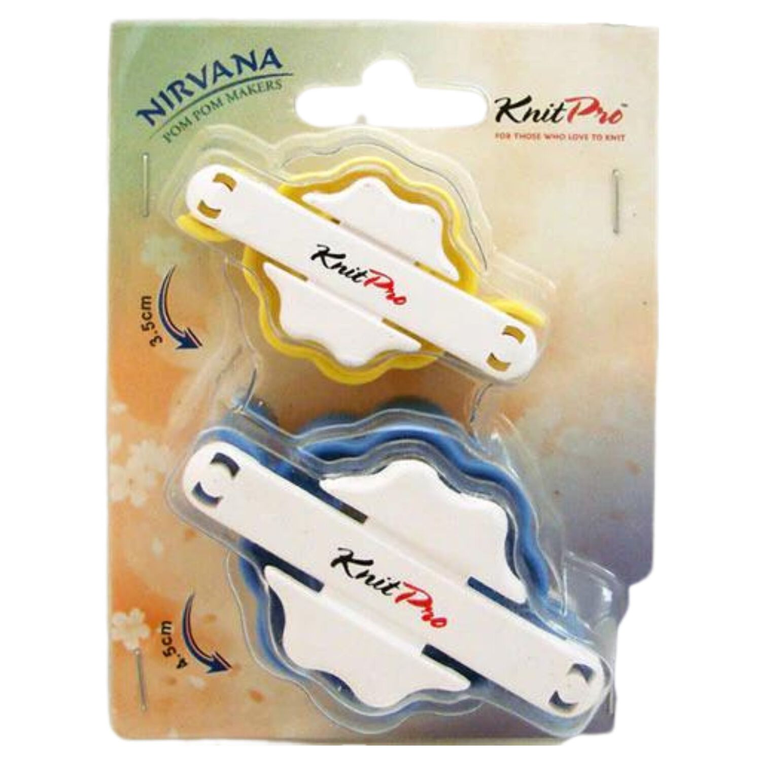 Pomponeras Knitpro Nirvana 3.50 Y 4.50cm image number 0.0