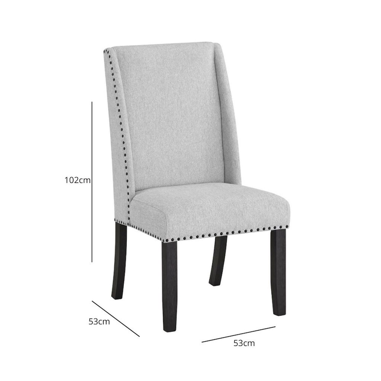 Sillas De Comedor Elegante Rodeus Pack 2 Unidades image number 2.0