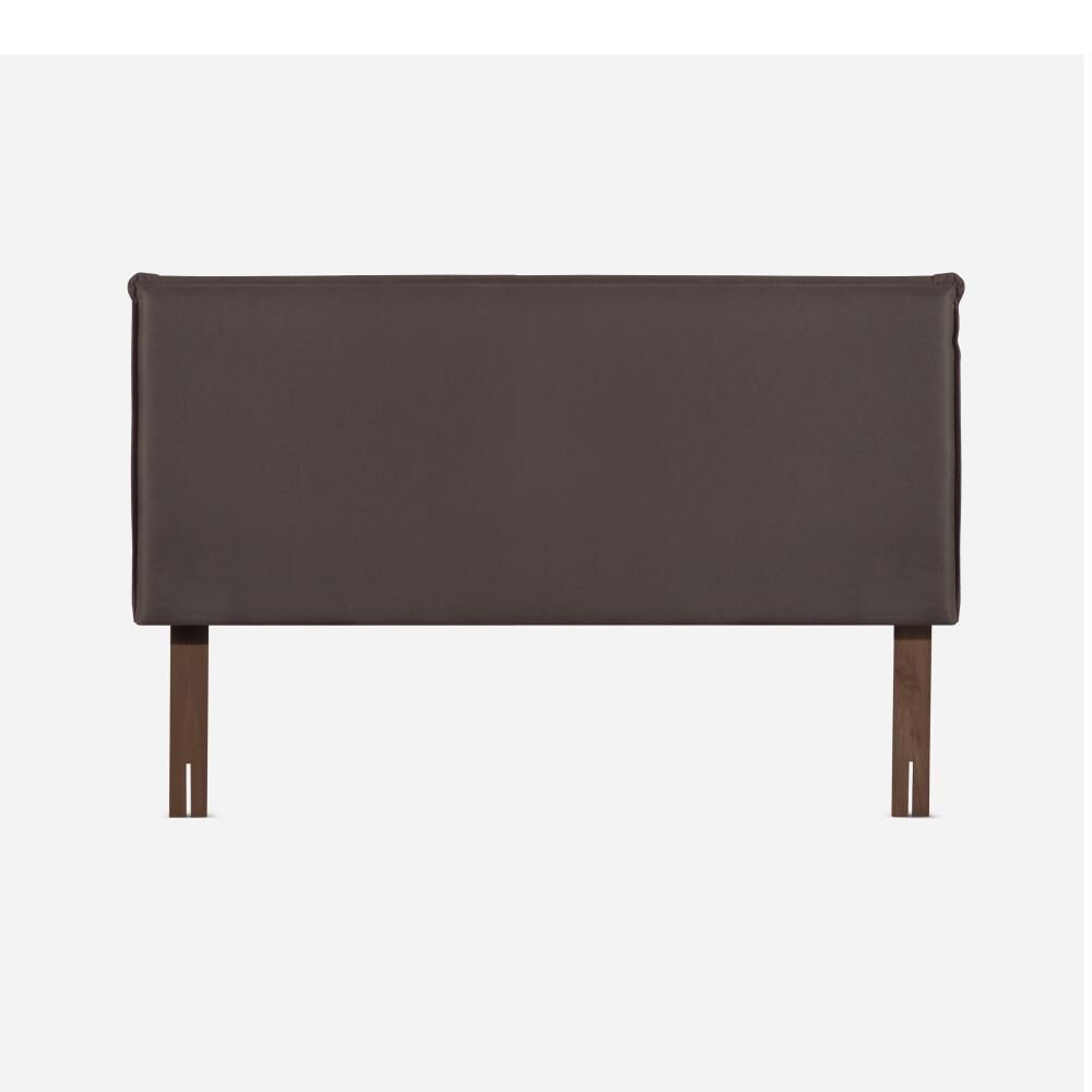 Cama Europea Rosen New Style 4 Plus / 2 Plazas / Base Dividida  + Respaldo Maurice Chocolate image number 1.0
