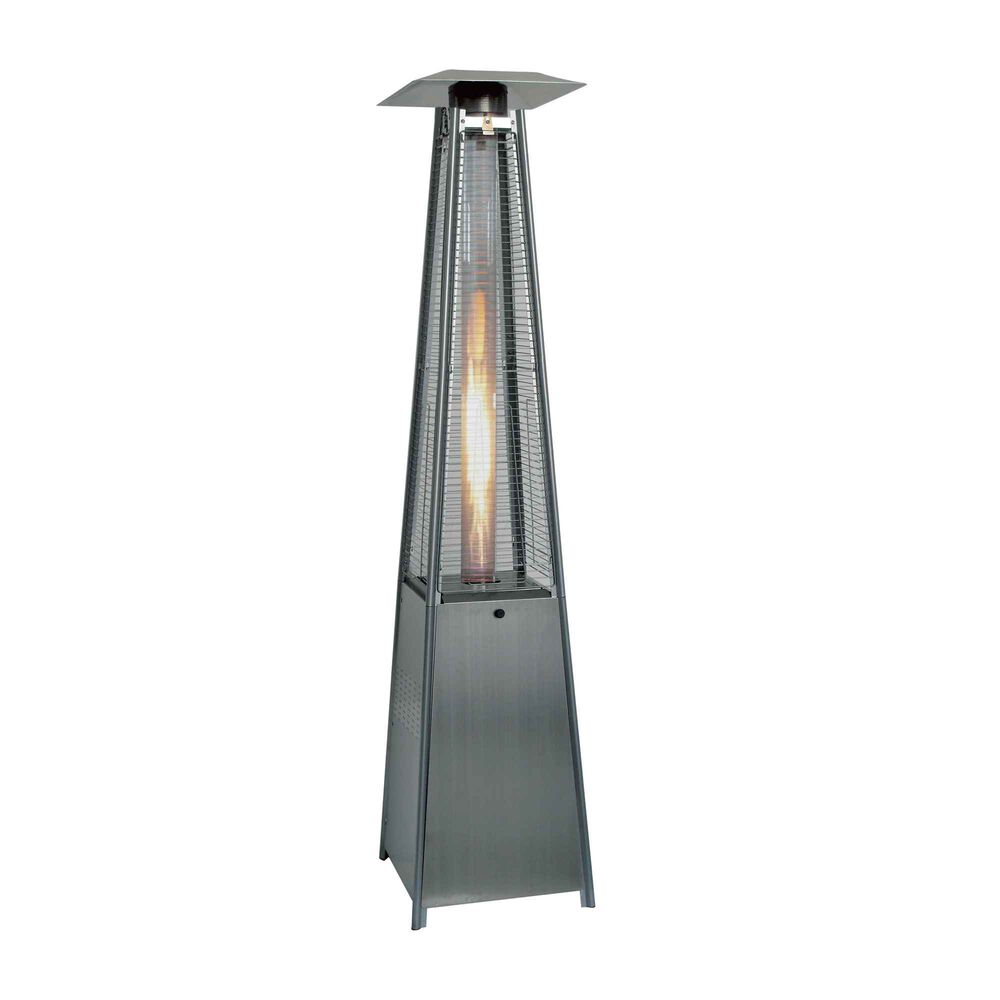 Estufa A Gas Exterior Terraza Obelisk Inox image number 0.0