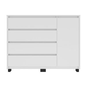 Cómoda Vekka Home Comoda Coimbra / 1 Puerta / 4 Cajones