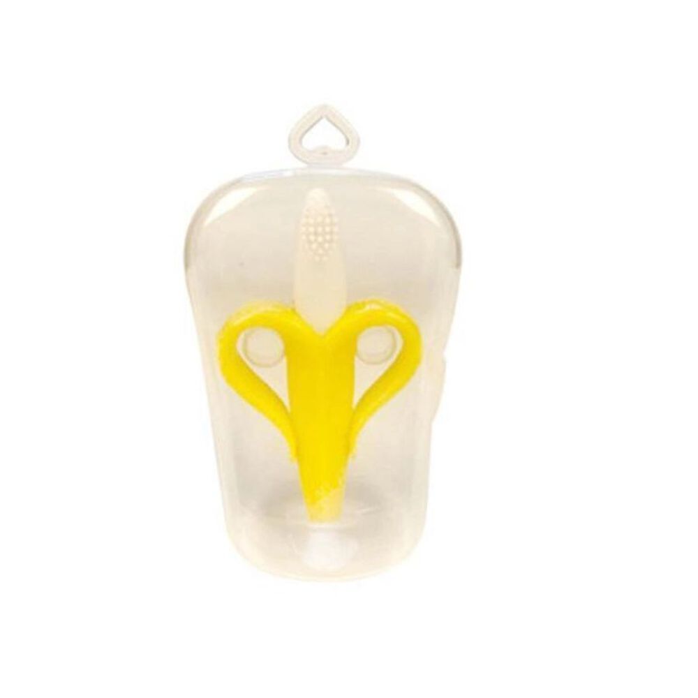 Mordedor De Silicona Para Bebes Estilo Banana Con Estuche image number 4.0