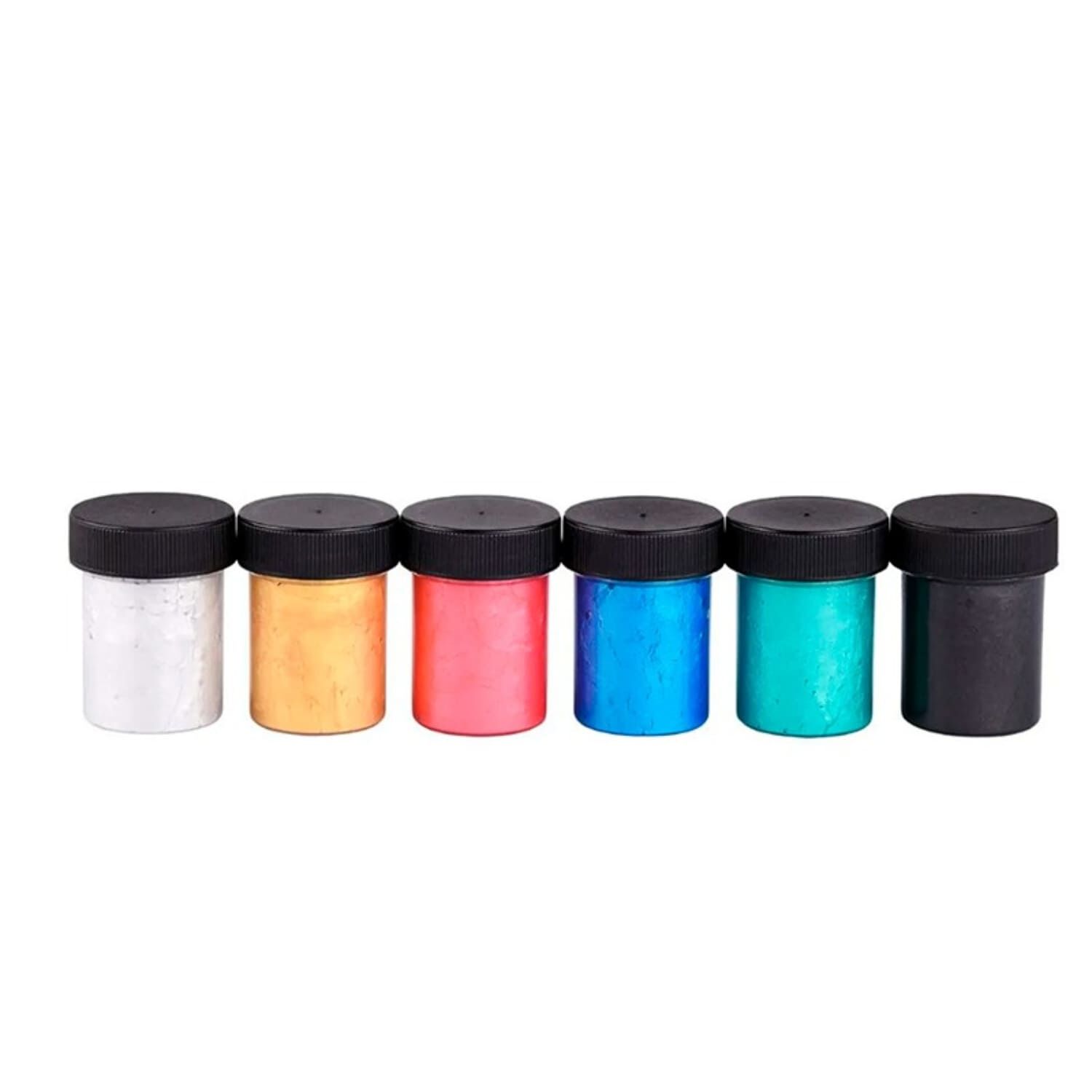 Pack X 4 Cajas T&eacute;mpera Metalizada 6 Colores Torre image number 2.0