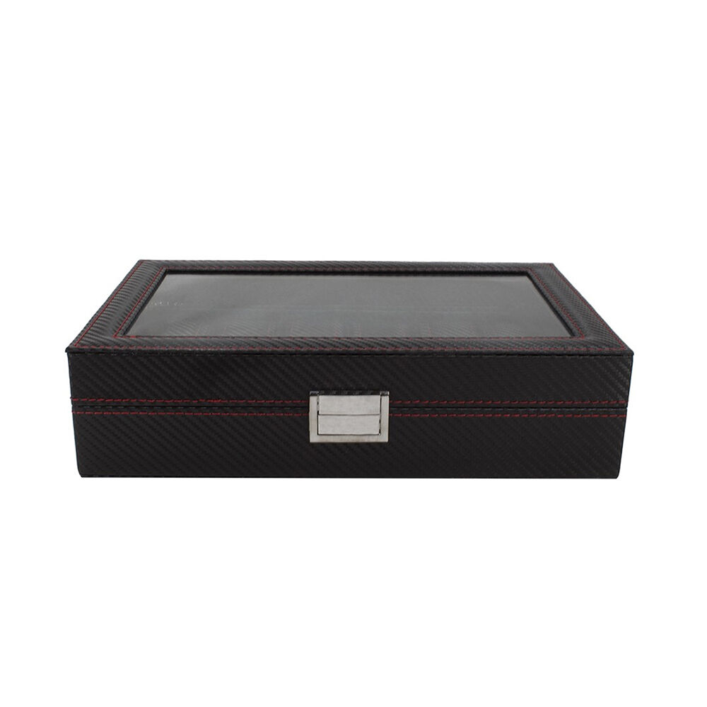 Caja Estuche Organizador De 12 Relojes Bordado Elegante image number 4.0