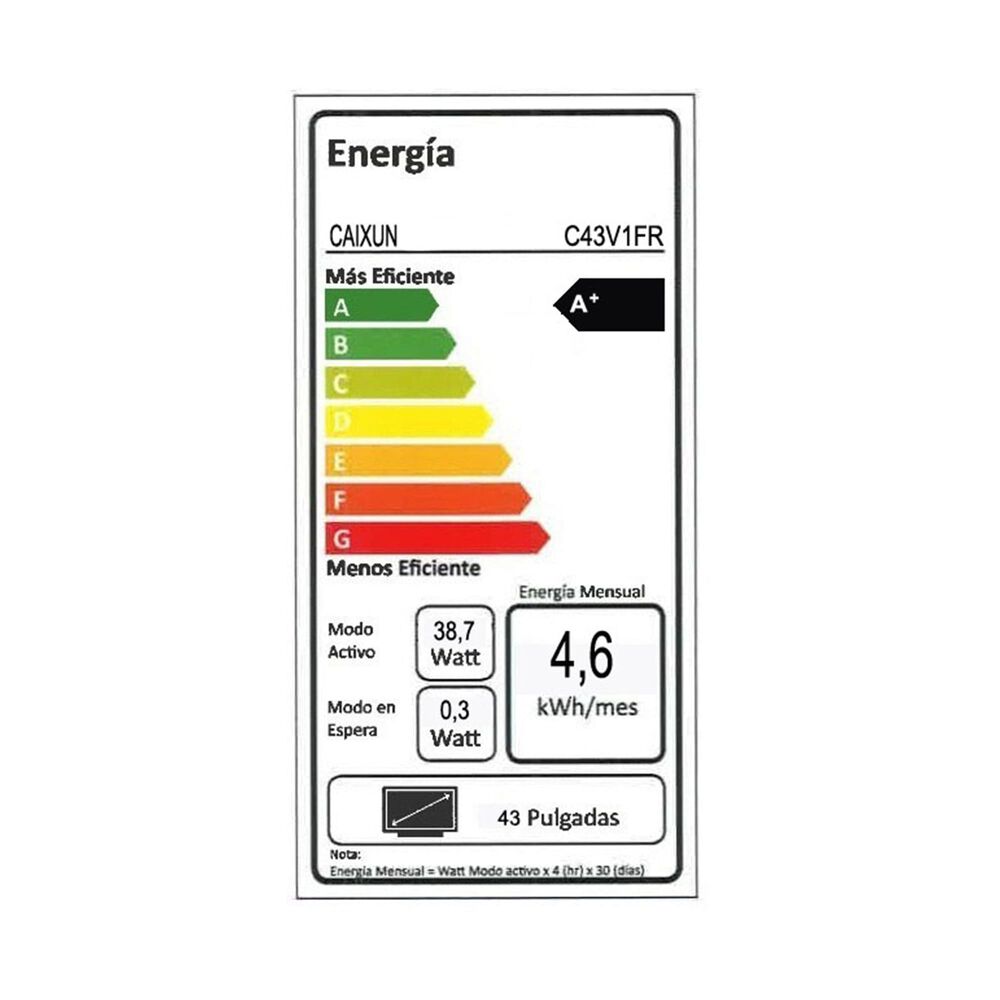 Smart Tv Caixun Led 43" Fhd Roku Tv C43v1fr image number 6.0