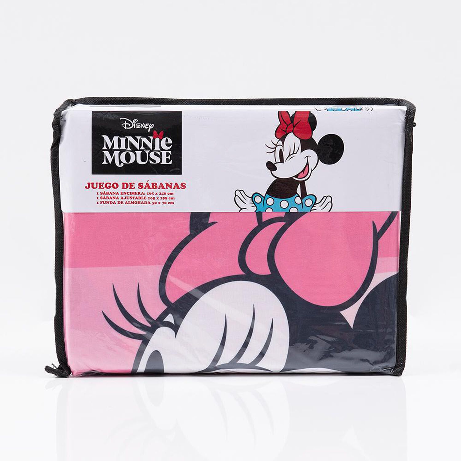 Juego De S&aacute;banas Disney Minnie Dots / 1.5 Plazas image number 2.0