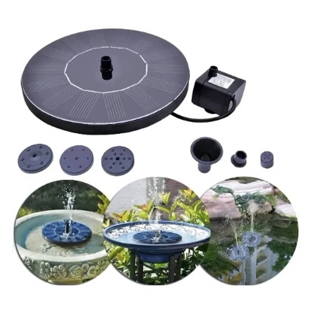 Fuente De Agua Solar Bomba Riego Piscina image number 2.0