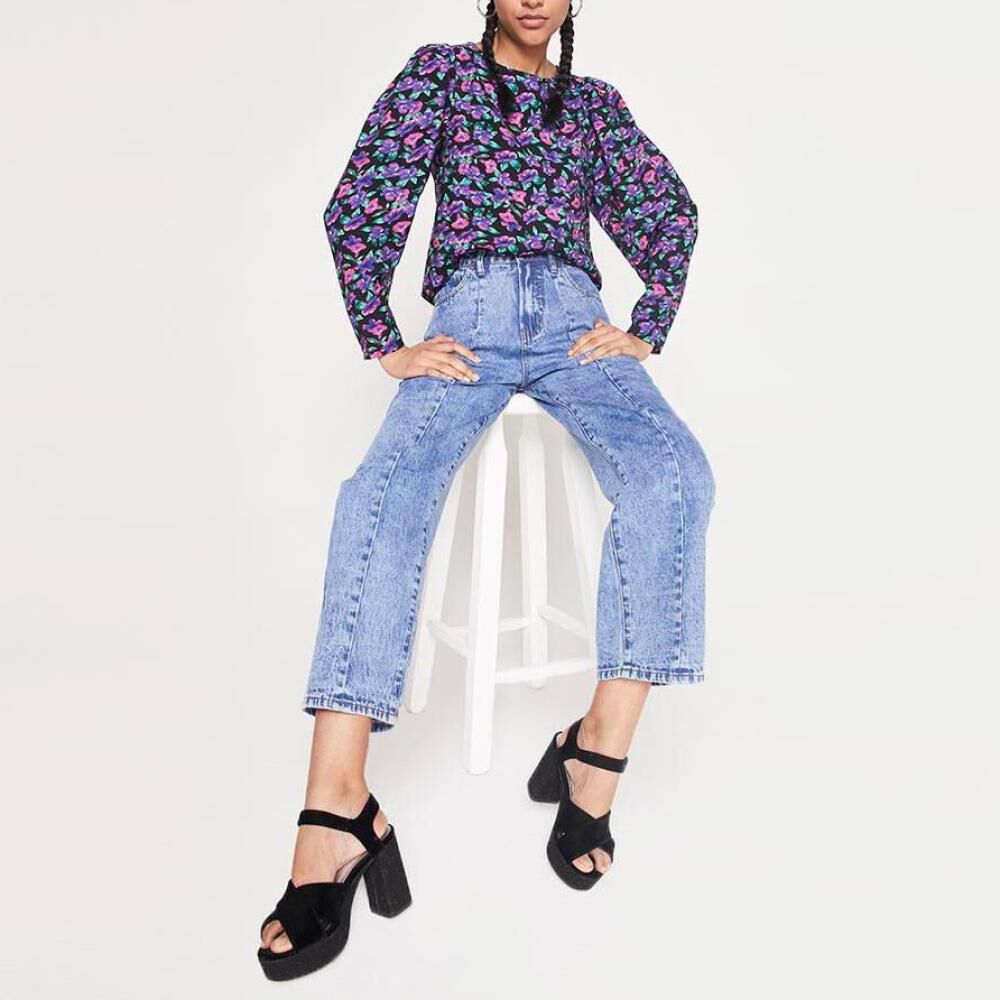 Blusa Manga Globo Mujer Rolly Go image number 1.0