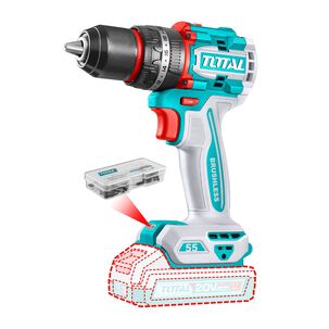Taladro De Impacto Inal&aacute;mbrico 13mm 20v Total