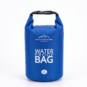 Bolsa Seca Contra Agua Impermeable Flotante Outdoor Camping Kayak 2l Azul