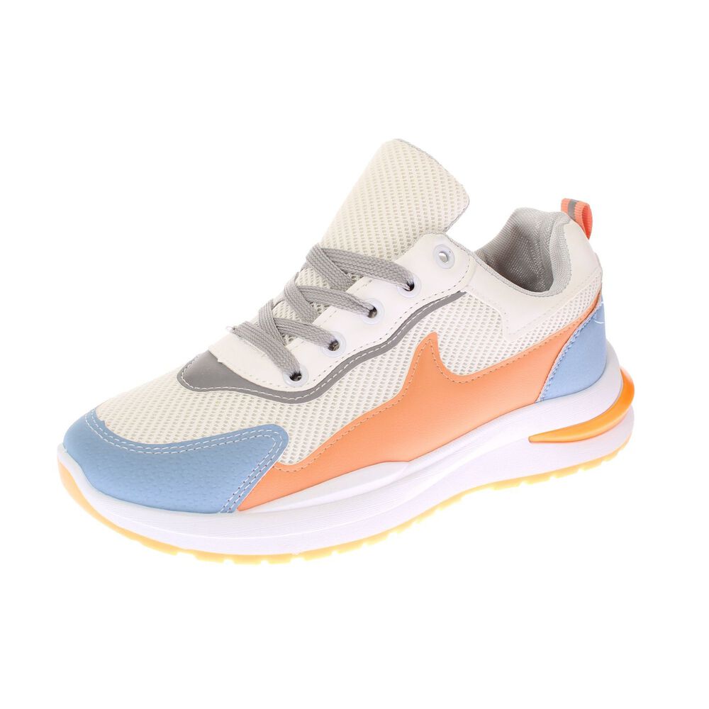 Zapatilla Blanco/naranjo Bbo Art. 52110b21095whiteorage image number 0.0