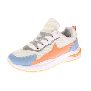 Zapatilla Blanco/naranjo Bbo Art. 52110b21095whiteorage